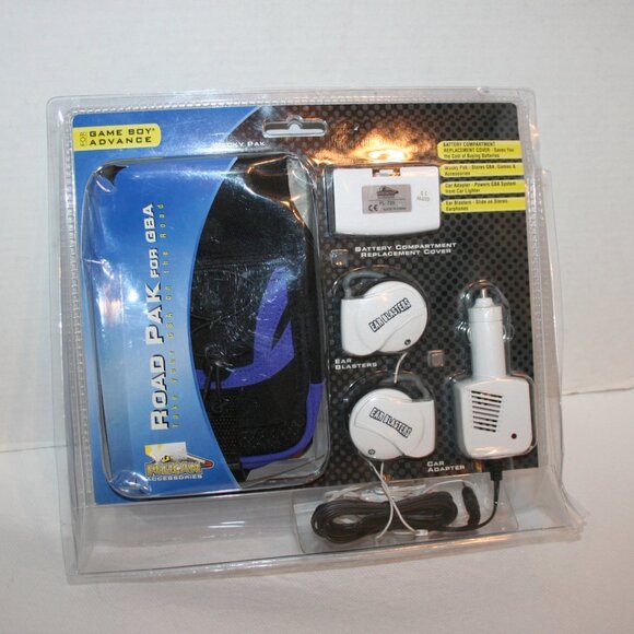 Game Boy White Advance Road Pack Travel Accessory Kit Pelican Accessories - Picture 1 of 2